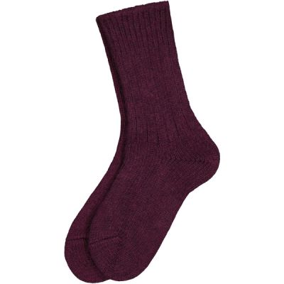 Helsingin villasukkatehdas Villasukka - Tumma Luumu - Unisex - 40-42 - Partioaitta