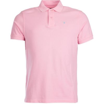 Barbour Sports Polo - Pink - Miehet - M - Partioaitta
