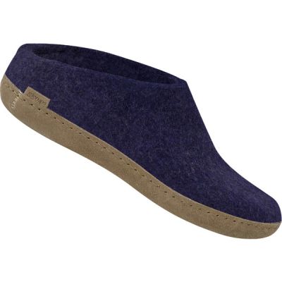 Glerups The Slip On Leather - Denim - Unisex - EUR 37 - Partioaitta | Alk. 69,90 €