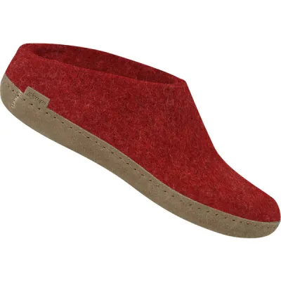 Glerups The Slip On Leather - Red - Unisex - EUR 36 - Partioaitta