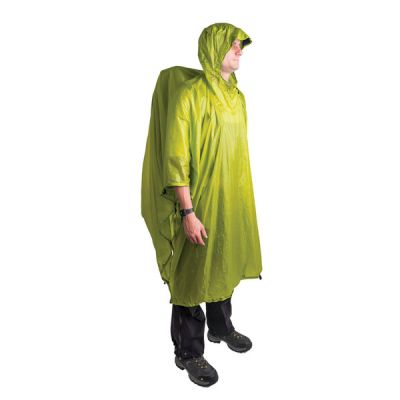 Sea to Summit Ultrasil Nano Tarp Poncho 15 D - Lime - Unisex - OneSize - Partioaitta
