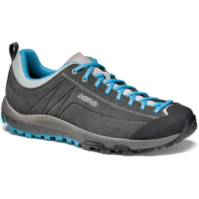 Asolo Space Gv Ml - Graphite/cyan Blue - Naiset - UK 4 - Partioaitta
