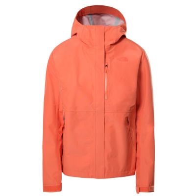 The North Face W Dryzzle Futurelight Jacket - Emberglow Orange - Naiset - S - Partioaitta
