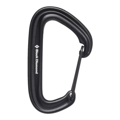 Black Diamond Litewire Carabiner - Black - Unisex - OneSize - Partioaitta