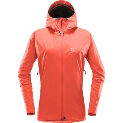 Haglöfs Glide Jacket Women - Coral Pink - Naiset - XS - Partioaitta | Alk. 119,00 €