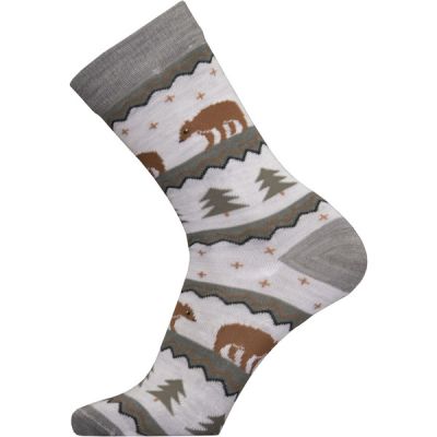 Sukkamestarit Merinovillasukat - Karhuraita Vaalea Harmaa - Unisex - 39-42 - Partioaitta | Alk. 12,95 €