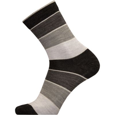 Sukkamestarit Merinovillasukat - Ohut Leveä Multi Harmaa - Unisex - 35-38 - Partioaitta