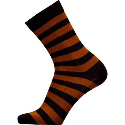 Sukkamestarit Merinovillasukat - 2-raita Musta Karamelli - Unisex - 39-42 - Partioaitta