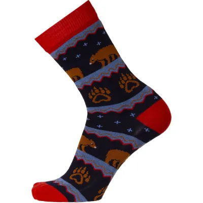 Sukkamestarit Merinovillasukat - Karhu Ja Karhuntassu Orpun-sin - Unisex - 39-42 - Partioaitta, kuva 1 / 1