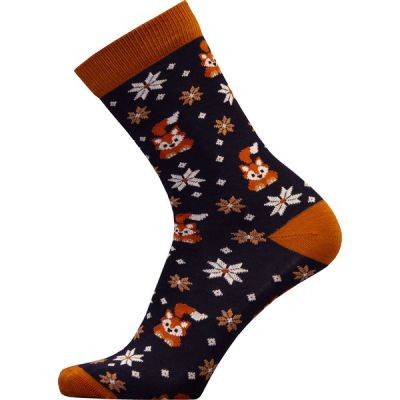 Sukkamestarit Merinovillasukat - Kettu Fairisle Tähti T.sin - Unisex - 35-38 - Partioaitta