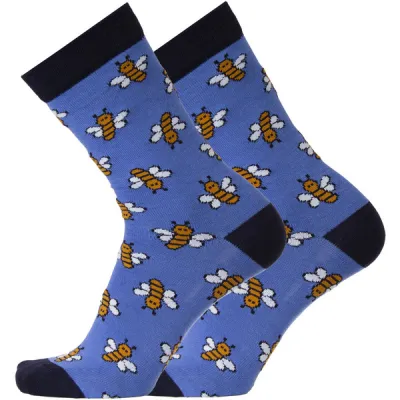 Sukkamestarit Merinovillasukat - Pörriäinen T.sin-skyblue - Unisex - 35-38 - Partioaitta, kuva 1 / 1