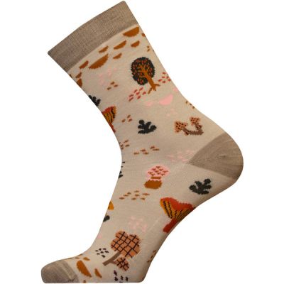 Sukkamestarit Merinovillasukat - Taikametsä Hiekka - Unisex - 35-38 - Partioaitta