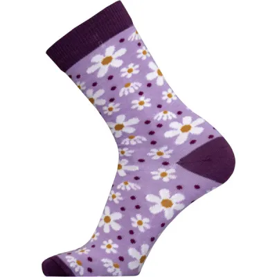 Sukkamestarit Merinovillasukat - Päivänkakkara Liila - Unisex - 35-38 - Partioaitta, kuva 1 / 1
