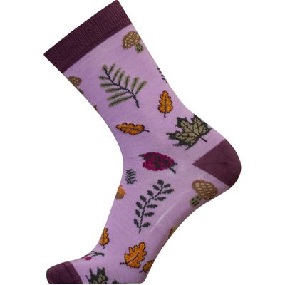 Sukkamestarit Merinovillasukat - Metsänkasvua Liila - Unisex - 39-42 - Partioaitta