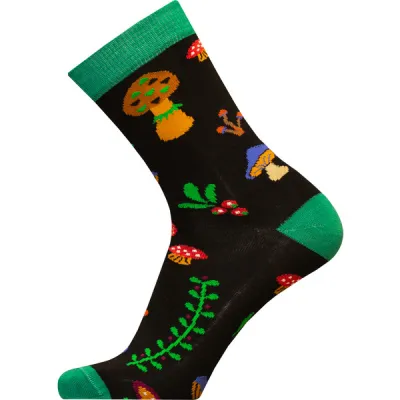Sukkamestarit Merinovillasukat - Metsäsienet Multicol - Unisex - 43-46 - Partioaitta, kuva 1 / 1