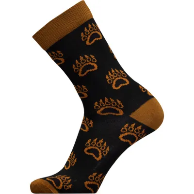 Sukkamestarit Merinovillasukat - Karhuntassu Musta - Unisex - 39-42 - Partioaitta, kuva 1 / 1