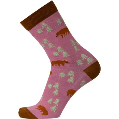 Sukkamestarit Merinovillasukat - Karhumetsä Karamelli-pink - Unisex - 39-42 - Partioaitta, kuva 1 / 1