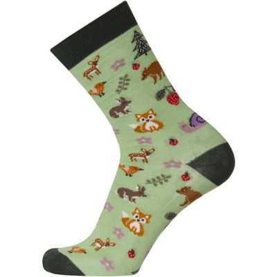 Sukkamestarit Merinovillasukat - Metsä Kesä Vihreä - Unisex - 39-42 - Partioaitta | Alk. 12,95 €