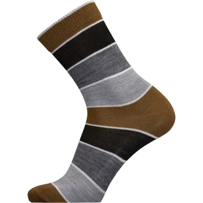 Sukkamestarit Merinovillasukat - Ohut Leveä Multi Harm-karamell - Unisex - 39-42 - Partioaitta, kuva 1 / 1