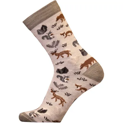 Sukkamestarit Merinovillasukat - Metsä Harmaa - Unisex - 39-42 - Partioaitta, kuva 1 / 1