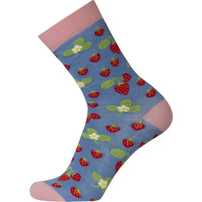 Sukkamestarit Merinovillasukat - Mansikka Lehti Vpun-lt.skybl - Unisex - 43-46 - Partioaitta