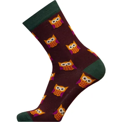 Sukkamestarit Merinovillasukat - Huuhkaja Vihreä-munakoiso - Unisex - 39-42 - Partioaitta, kuva 1 / 1
