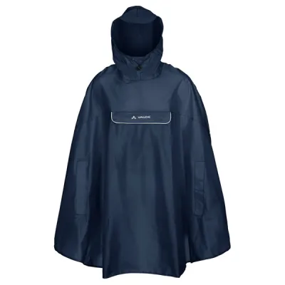 Vaude Valdipino Poncho - Marine - Unisex - M - Partioaitta