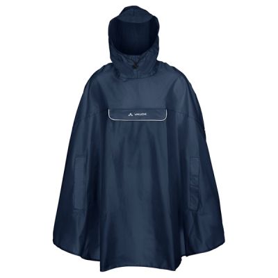 Vaude Valdipino Poncho - Marine - Unisex - S - Partioaitta