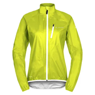Vaude Women' S Drop Jacket Iii - Bright Green - Naiset - 38 - Partioaitta