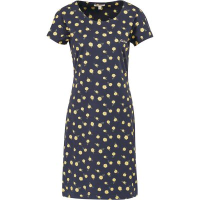 Barbour Harewood Print Dress - Navy Coast Print - Naiset - 12 - Partioaitta