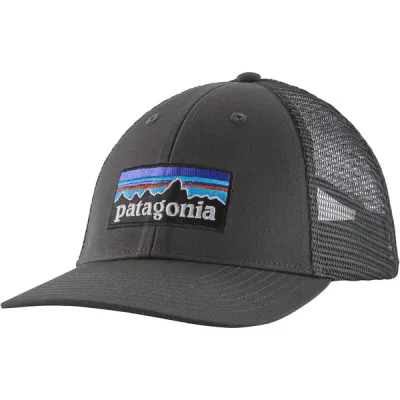 Patagonia P-6 Logo Lopro Trucker Hat - Forge Grey - Unisex - OneSize - Partioaitta, kuva 1 / 1