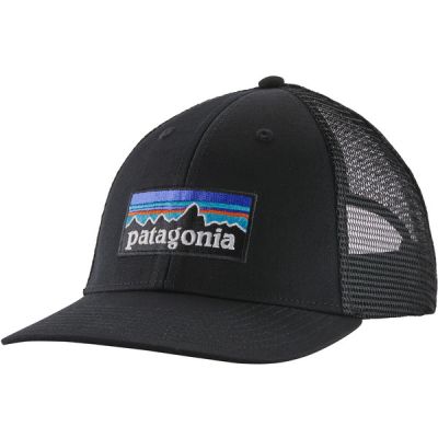 Patagonia P-6 Logo Lopro Trucker Hat - Black - Unisex - OneSize - Partioaitta