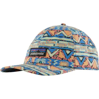 Patagonia P-6 Label Trad Cap - High Hopes Geo Small: Salamand - Unisex - OneSize - Partioaitta, kuva 1 / 1
