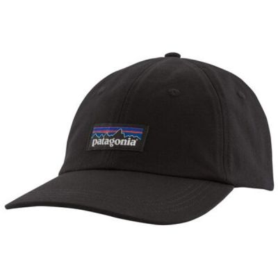 Patagonia P-6 Label Trad Cap - Black - Unisex - OneSize - Partioaitta