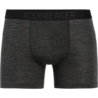 Icebreaker Men Merino Anatomica Cool-lite Boxers - Black Hthr - Miehet - S - Partioaitta, kuva 1 / 1