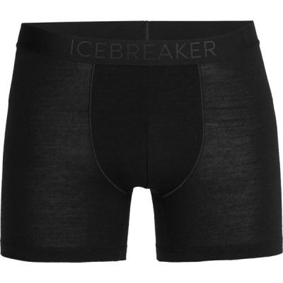 Icebreaker Men Merino Anatomica Cool-lite Boxers - Black - Miehet - M - Partioaitta