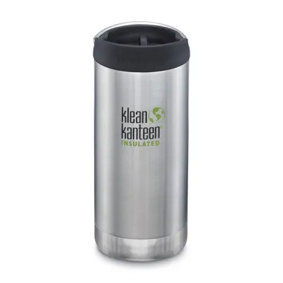Klean Kanteen Tkwide 355ml Cafe Cap - Brushed Stainless - OneSize - Partioaitta, kuva 1 / 1