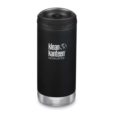 Klean Kanteen Tkwide 355ml Cafe Cap - Shale Black - OneSize - Partioaitta