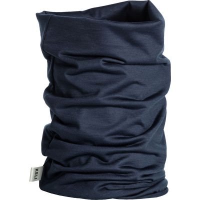 Keli Merinovilla Tuubihuivi - Navy Blue - Unisex - OneSize - Partioaitta