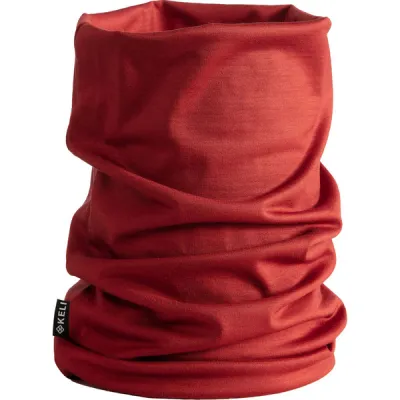 Keli Merinovilla Tuubihuivi - Winered - Unisex - OneSize - Partioaitta