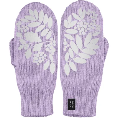 Moiko Pihla Double Layer Mittens - Lavender - Unisex - M - Partioaitta