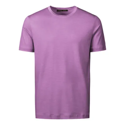 Formal Friday Ultrafine Merino T-shirt - Lavender - Unisex - XS - Partioaitta, kuva 1 / 1