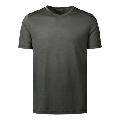 Formal Friday Ultrafine Merino T-shirt - Army - Unisex - XL - Partioaitta