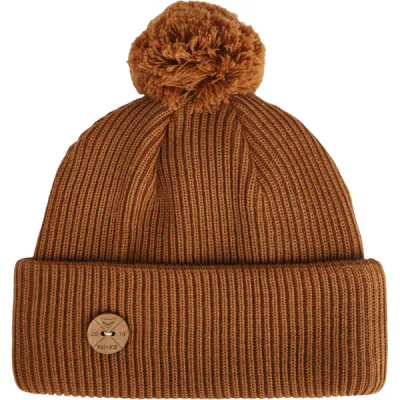 VAI-KO Timberjack Pom Beanie - Amber Brown - Unisex - OneSize - Partioaitta, kuva 1 / 1