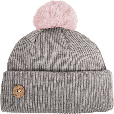 VAI-KO Timberjack Pom Beanie - Greymele/powder Pom - Unisex - OneSize - Partioaitta
