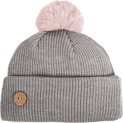 VAI-KO Timberjack Pom Beanie - Greymele/powder Pom - Unisex - OneSize - Partioaitta, kuva 1 / 1