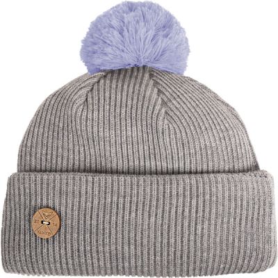 VAI-KO Timberjack Pom Beanie - Greymele/lavender Pom - Unisex - OneSize - Partioaitta | Alk. 44,92 €