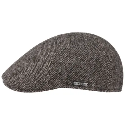 Stetson Texas Wool Herringbone - Grey Herringbone - Unisex - XL - Partioaitta