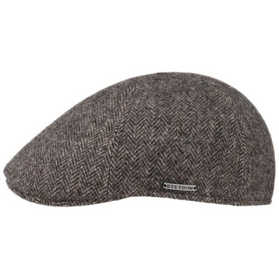 Stetson Texas Wool Herringbone - Grey Herringbone - Unisex - M - Partioaitta
