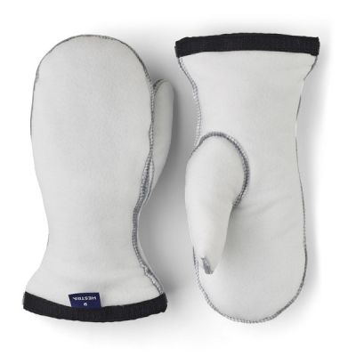 Hestra Heli Ski Liner - Mitt - White - Unisex - 8 - Partioaitta